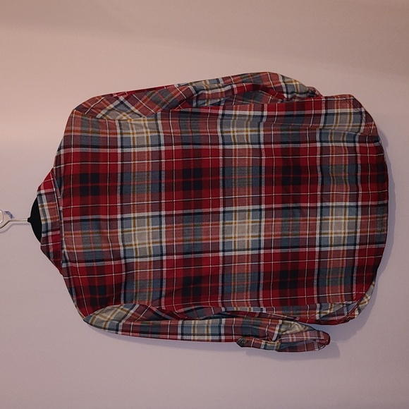 Polly & Esther Plaid blouse - Picture 2 of 5